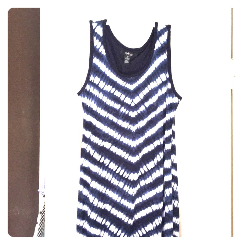 Tie-dye maxi sundress